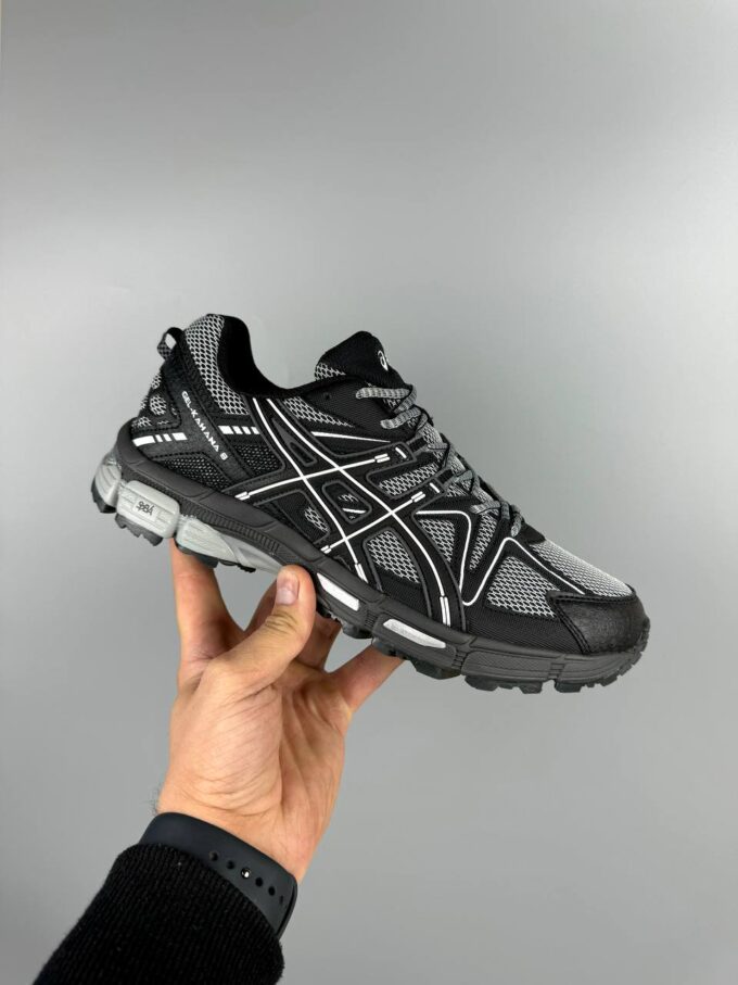 Asics Gel-Kahana 8 Black-Silver
