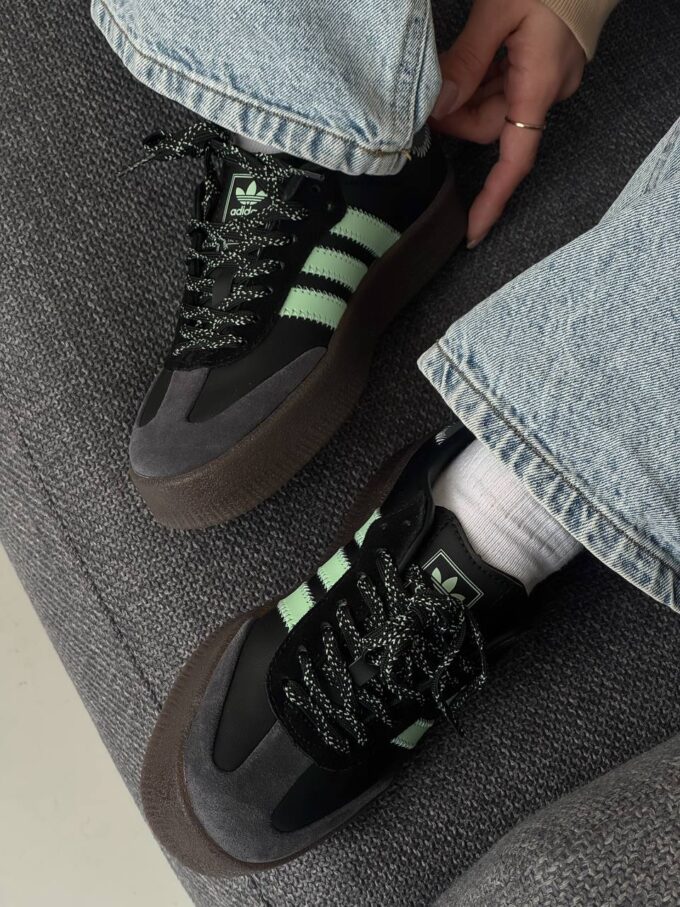 Adidas Samba Platform Black/Green - Зображення 8