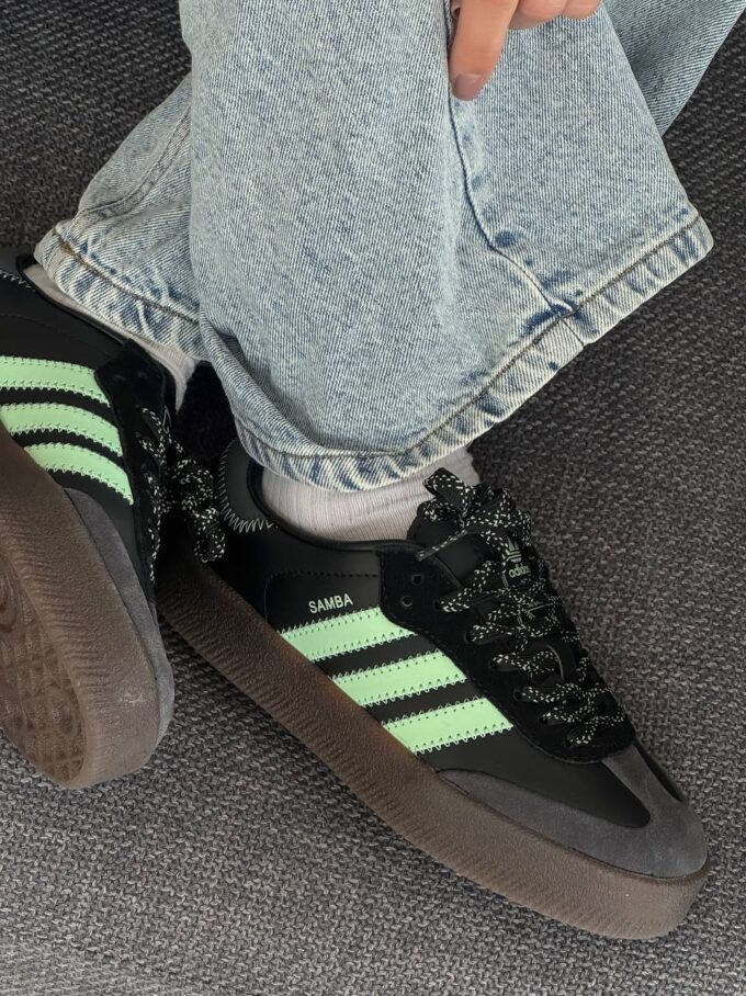 Adidas Samba Platform Black/Green - Зображення 9