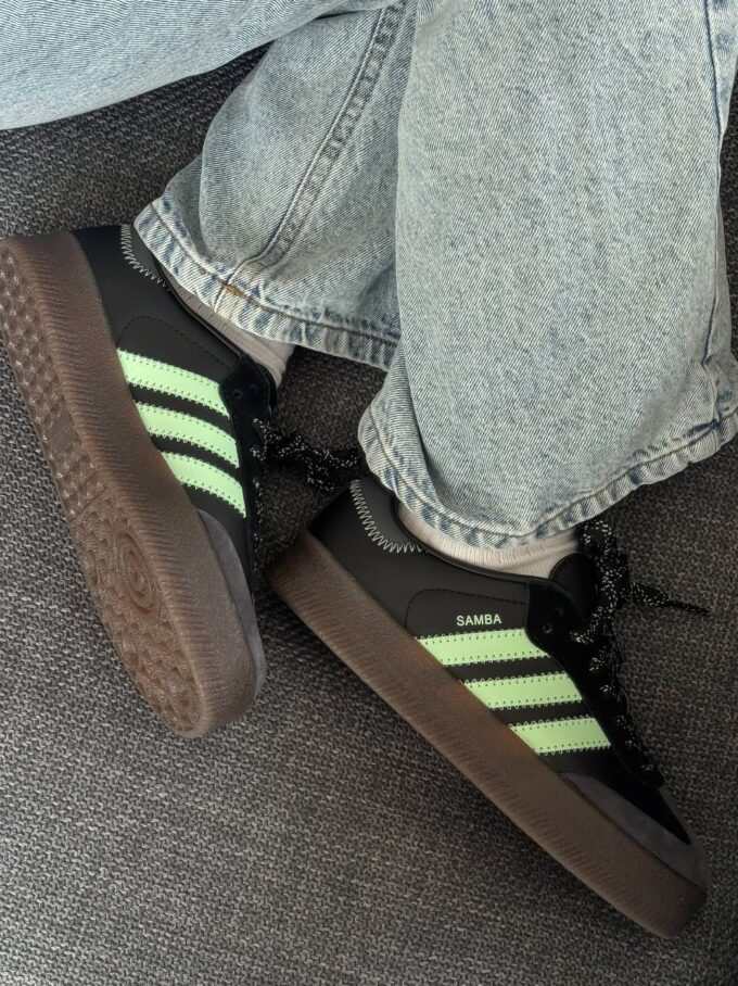 Adidas Samba Platform Black/Green - Зображення 7