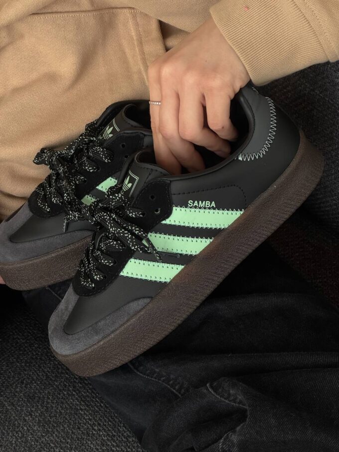 Adidas Samba Platform Black/Green - Зображення 4