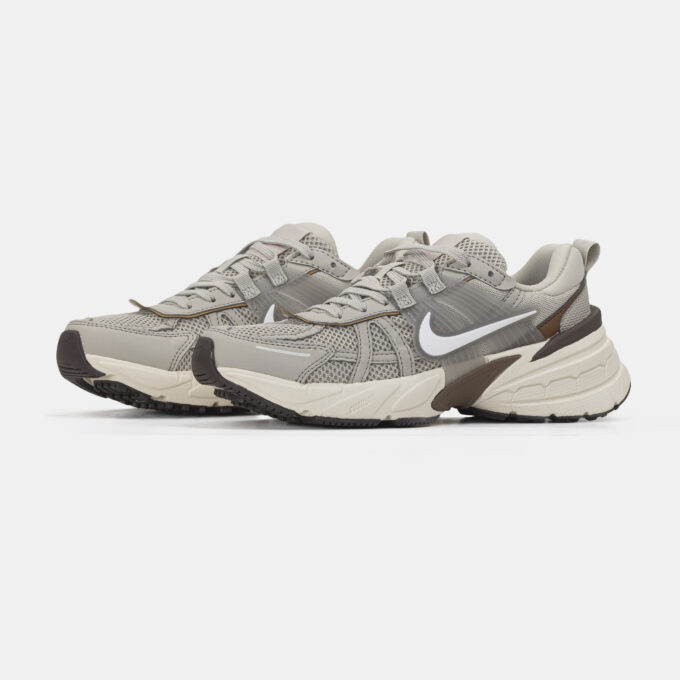 Nike V2K Runtekk Grey Brown - Зображення 3