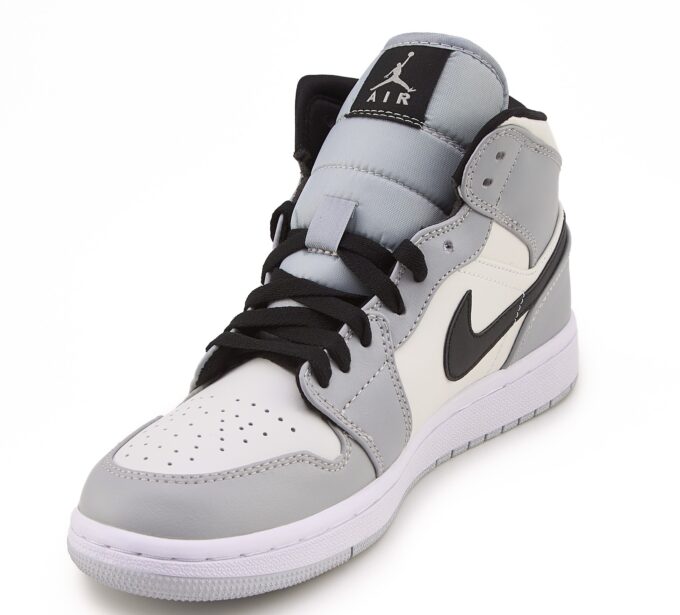 Nike Air Jordan 1 Retro Mid Smoke Grey - Зображення 4