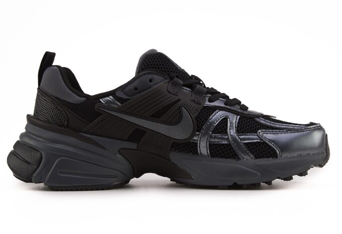 Nike V2K Run Black Dark Smoke Grey - Зображення 2