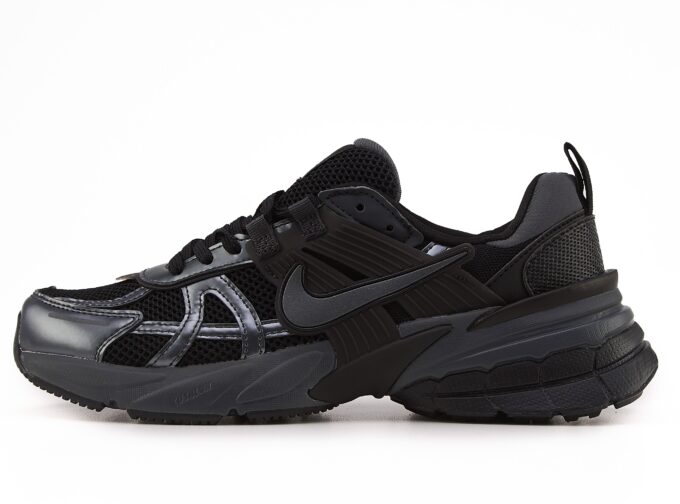 Nike V2K Run Black Dark Smoke Grey