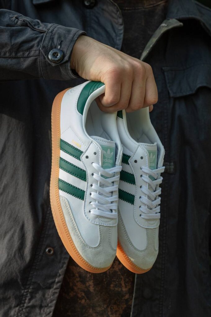 Adidas Samba White\Green - Зображення 7