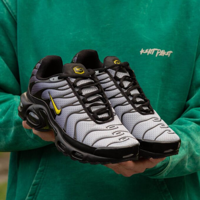 Nike Air Max Tn Plus  Black White Yellow - Зображення 3