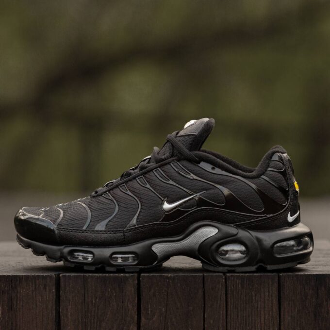 Nike Air Max Tn Black White Swoosh - Зображення 5
