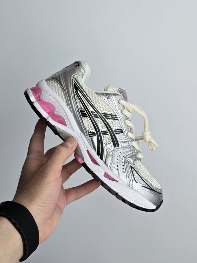 Asics Gel-Kayano 14 Beige Silver Pink