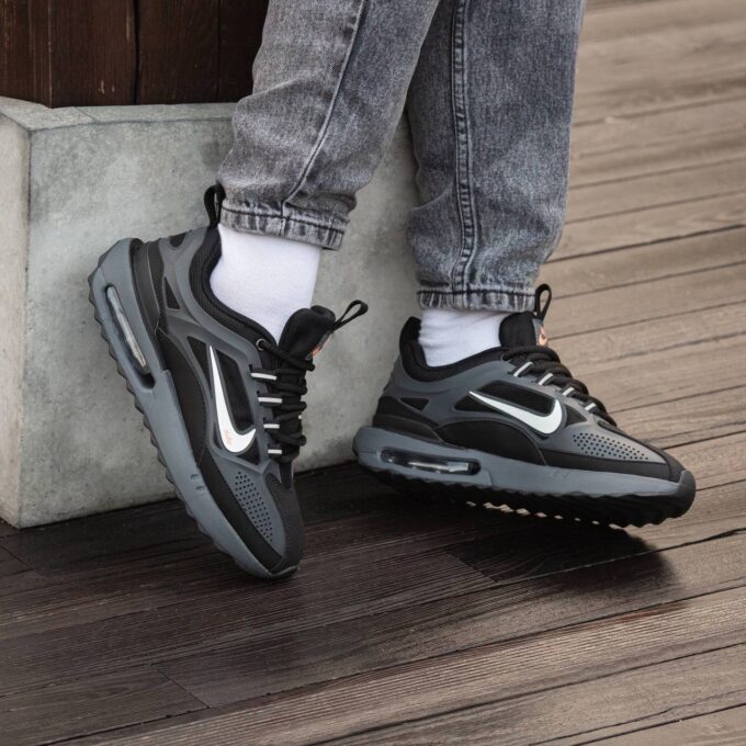 Nike Air Max Dawn Black Grey Orange - Зображення 2