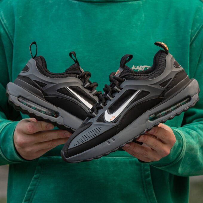 Nike Air Max Dawn Black Grey Orange - Зображення 4