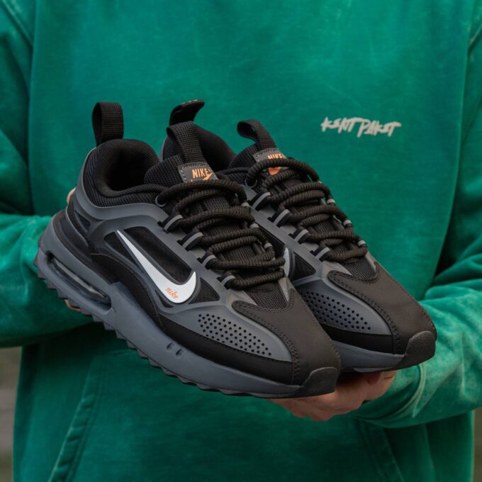 Nike Air Max Dawn Black Grey Orange - Зображення 3