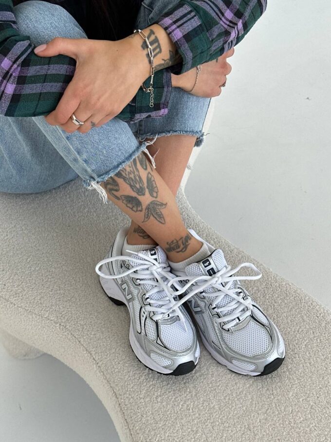 New Balance 740v2 White Silver Black - Зображення 4