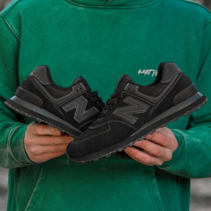 New Balance 574 Black - Зображення 4