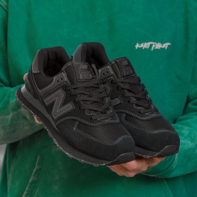 New Balance 574 Black - Зображення 3