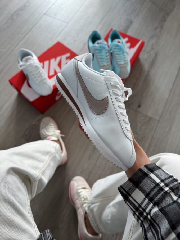 Nike Wmns Cortez White Platinum Violet - Зображення 3