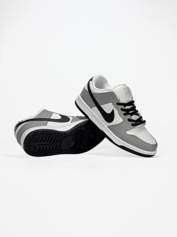 Nike SB Dunk Low Black/Grey/White - Зображення 4