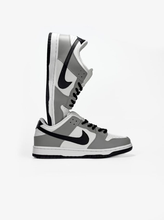 Nike SB Dunk Low Black/Grey/White - Зображення 3