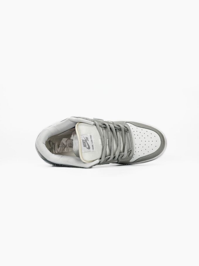 Nike SB Dunk Low Grey/White - Зображення 7