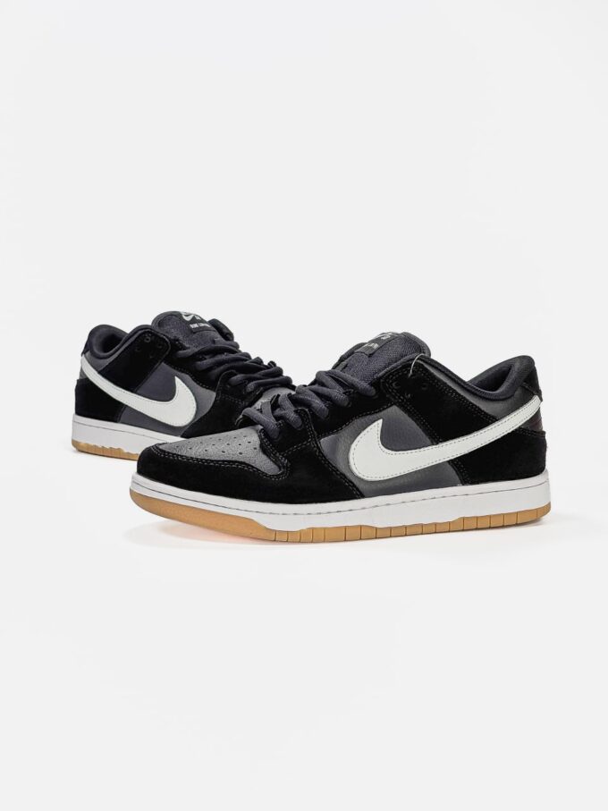 Nike SB Dunk Low Black/White - Зображення 3