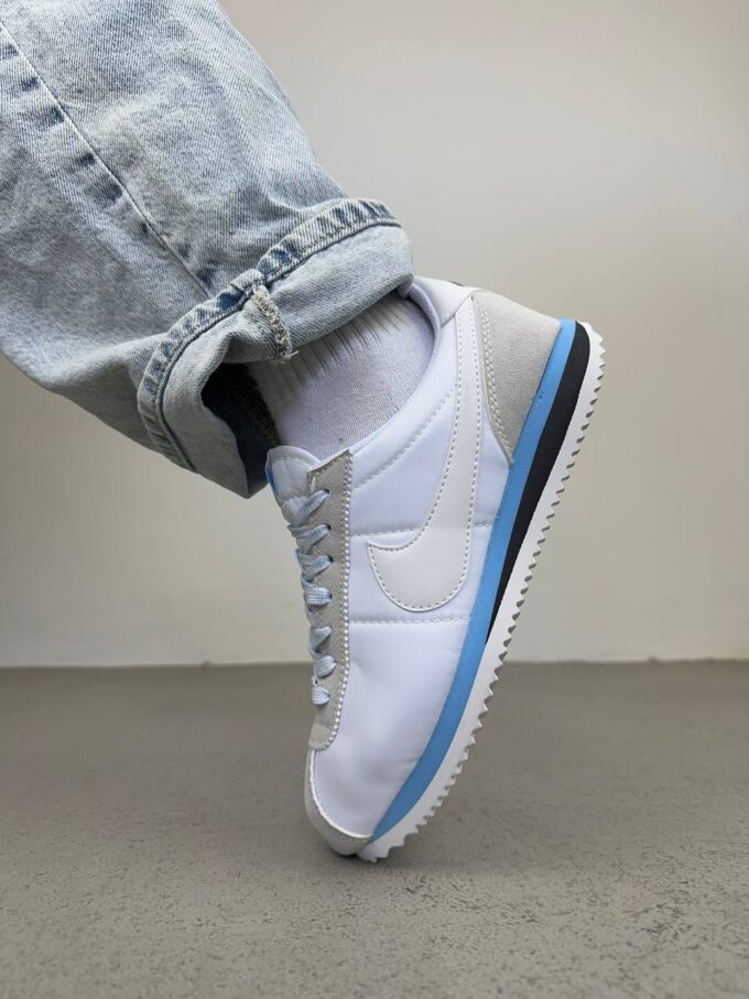 Nike Cortez Textile Summit White Grey - Зображення 4
