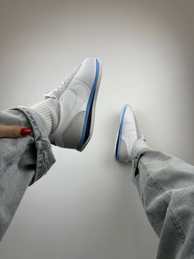 Nike Cortez Textile Summit White Grey - Зображення 6