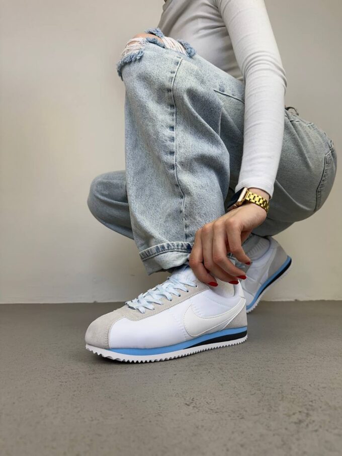 Nike Cortez Textile Summit White Grey - Зображення 3