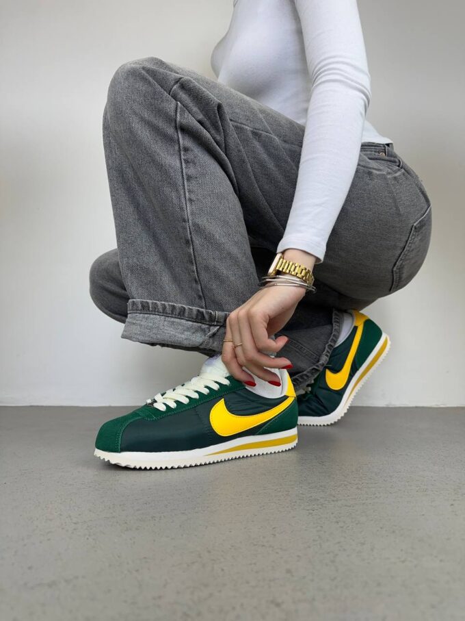 Nike Cortez Gorge Green Yellow Ochre - Зображення 3
