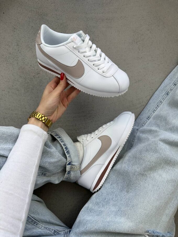 Nike Cortez White Platinum Violet - Зображення 7