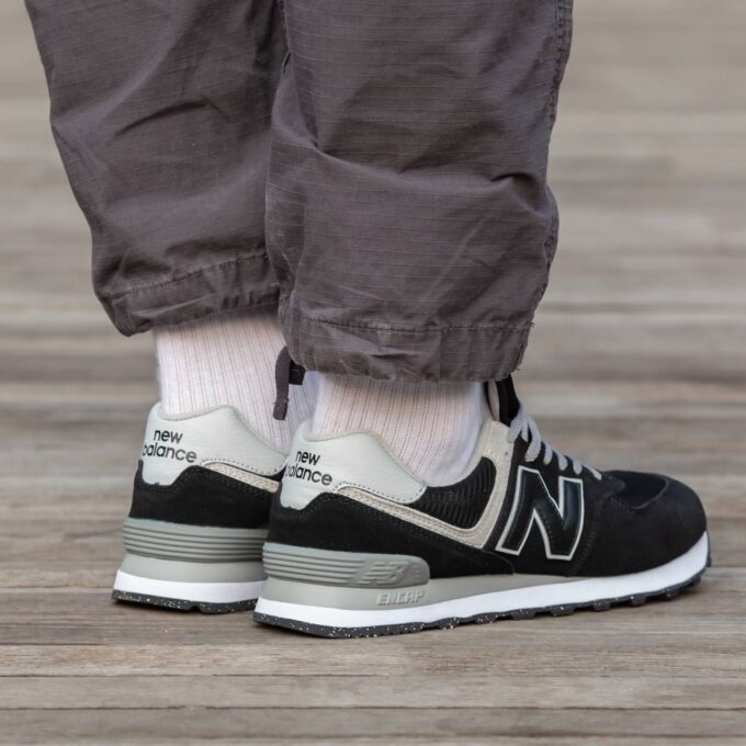 New Balance 574 Classic Black\White - Зображення 6