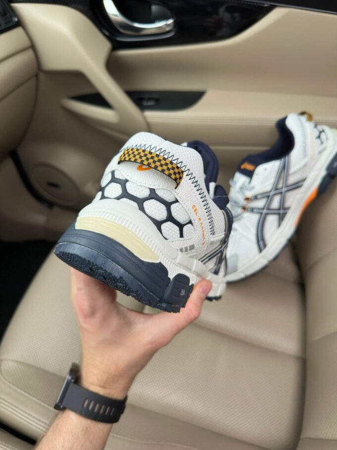 Asics Gel Kahana 8 White Blue Orange - Зображення 5