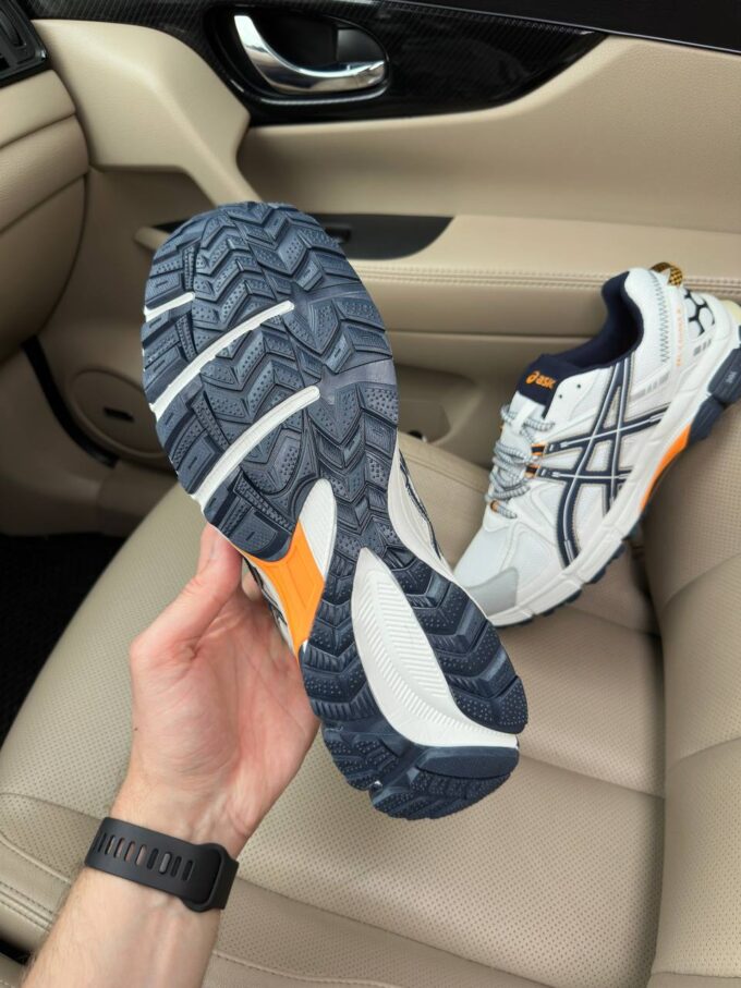 Asics Gel Kahana 8 White Blue Orange - Зображення 6