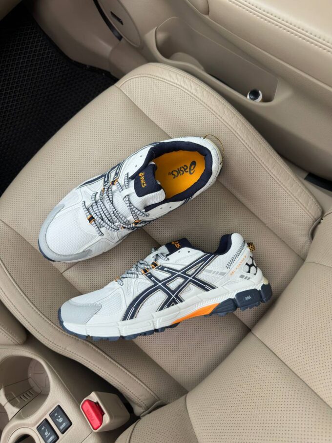 Asics Gel Kahana 8 White Blue Orange - Зображення 7
