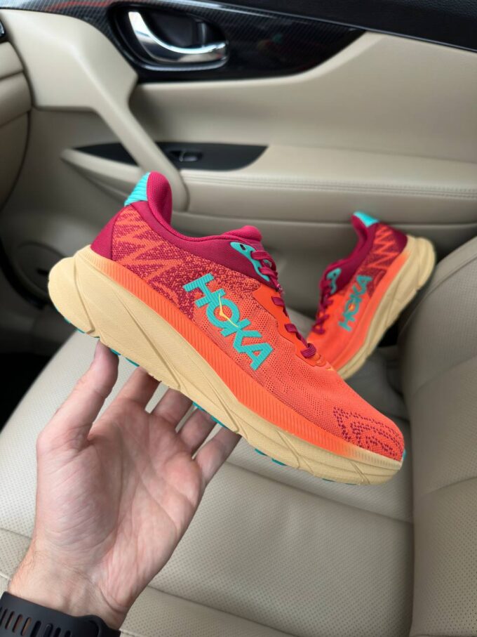 Hoka One One Challenger Orange Red