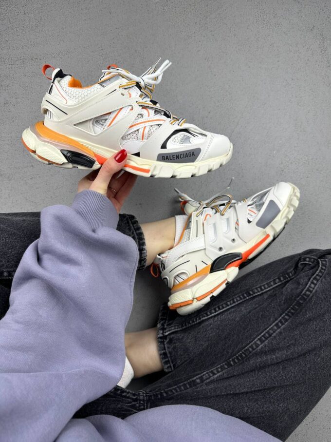 Balenciaga Track White Orange - Зображення 8