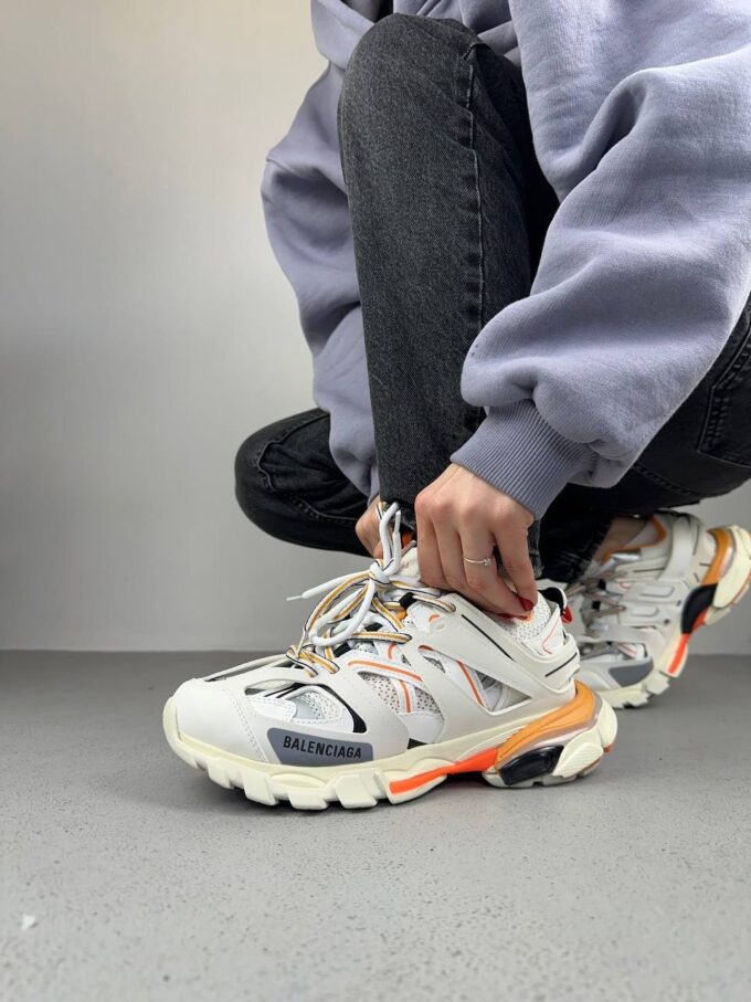 Balenciaga Track White Orange - Зображення 3