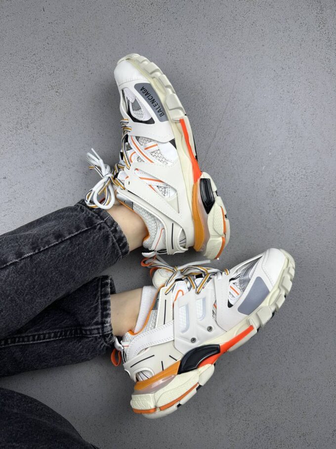 Balenciaga Track White Orange - Зображення 5