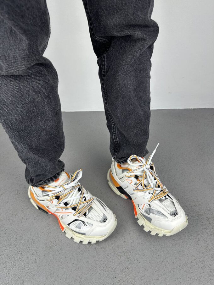 Balenciaga Track White Orange - Зображення 4