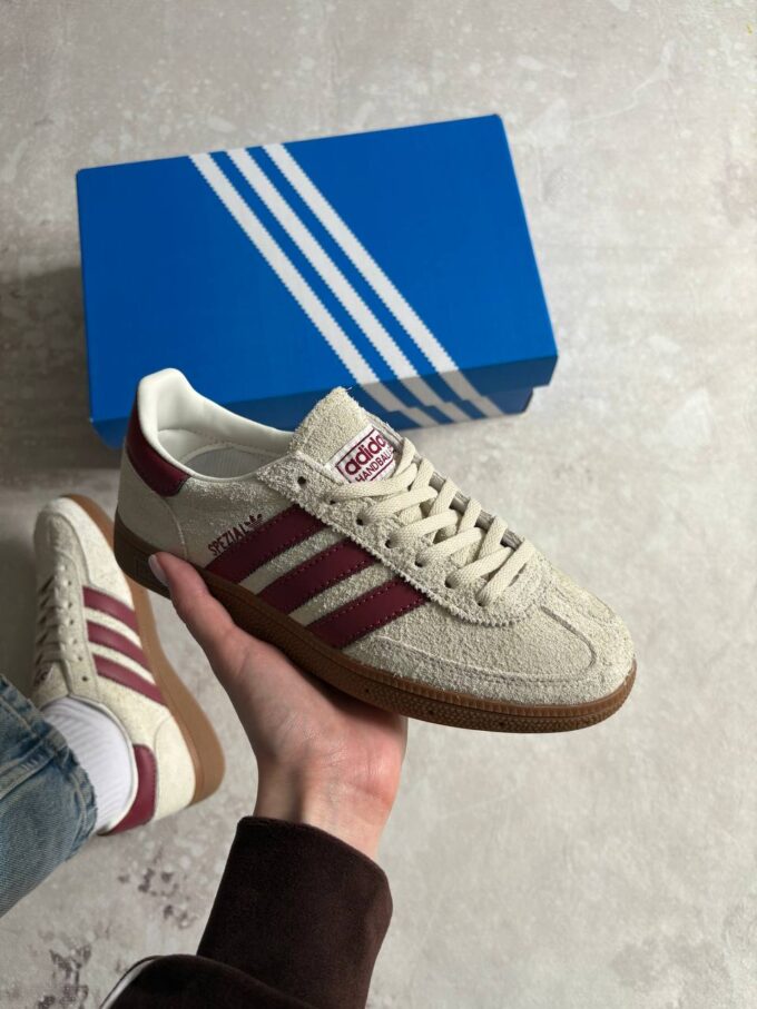Adidas Handball Spezial Off White Collegiate Burgundy - Зображення 6