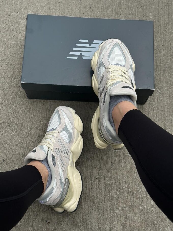 New Balance 9060 White/Silver - Зображення 7