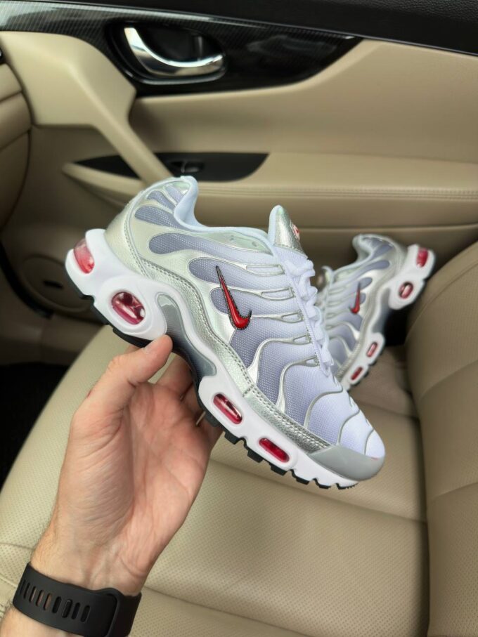 Nike Air Max TN Plus Silver Red