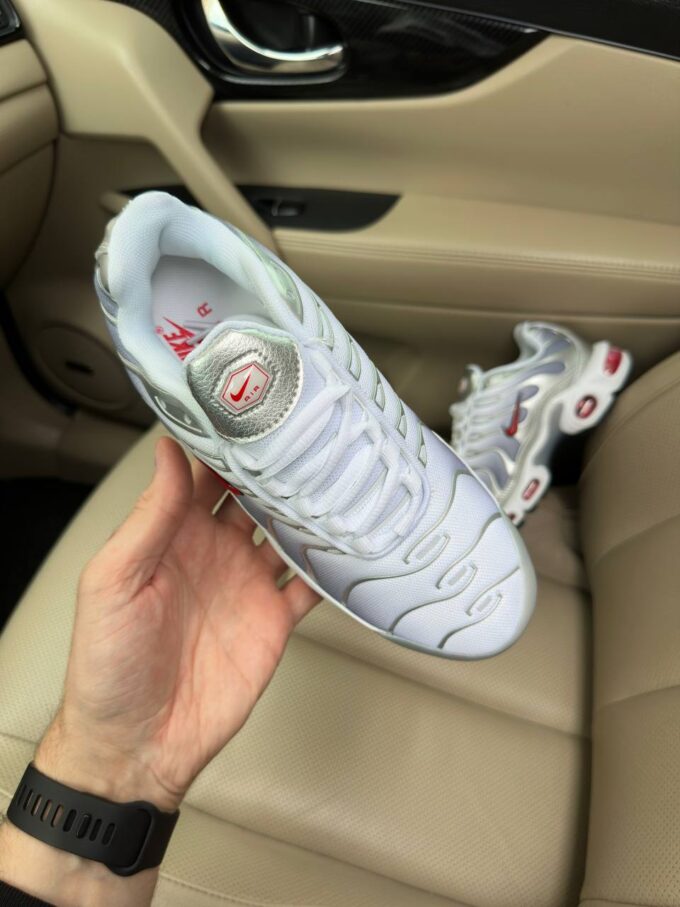Nike Air Max TN Plus Silver Red - Зображення 3