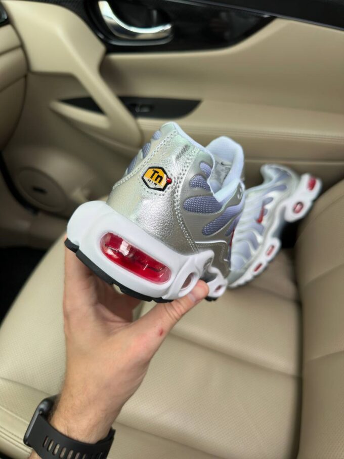 Nike Air Max TN Plus Silver Red - Зображення 6
