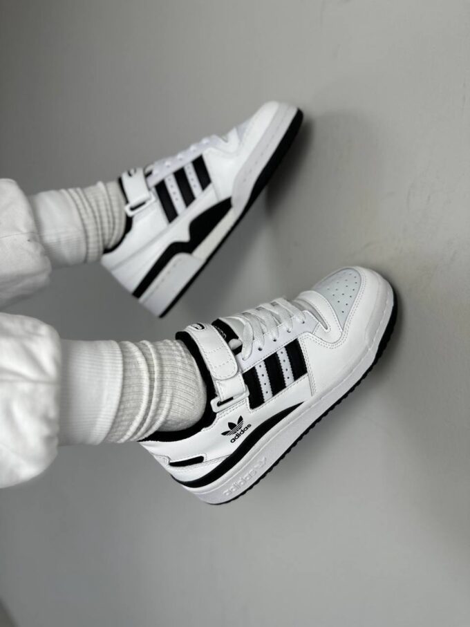 Adidas Forum Low White Black - Зображення 3