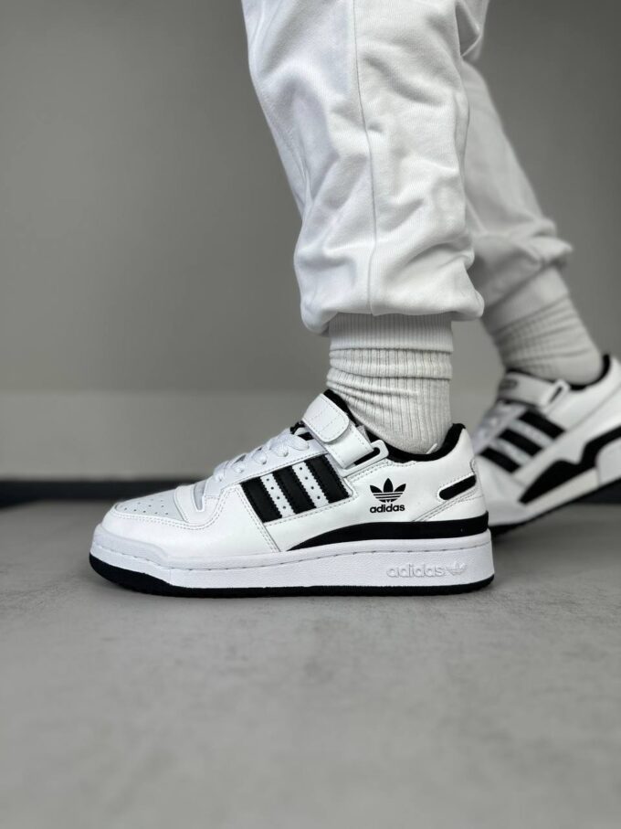 Adidas Forum Low White Black