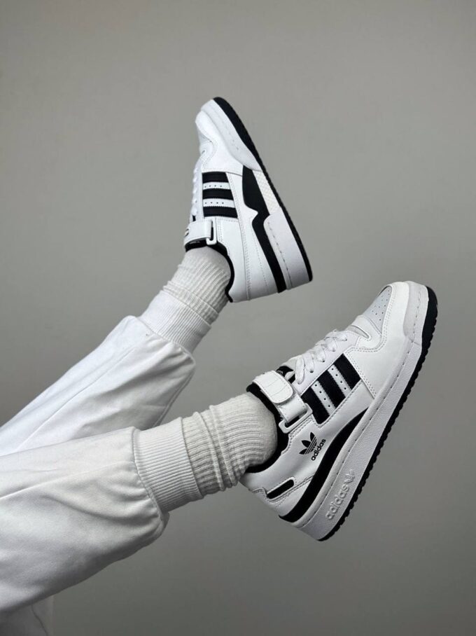Adidas Forum Low White Black - Зображення 4