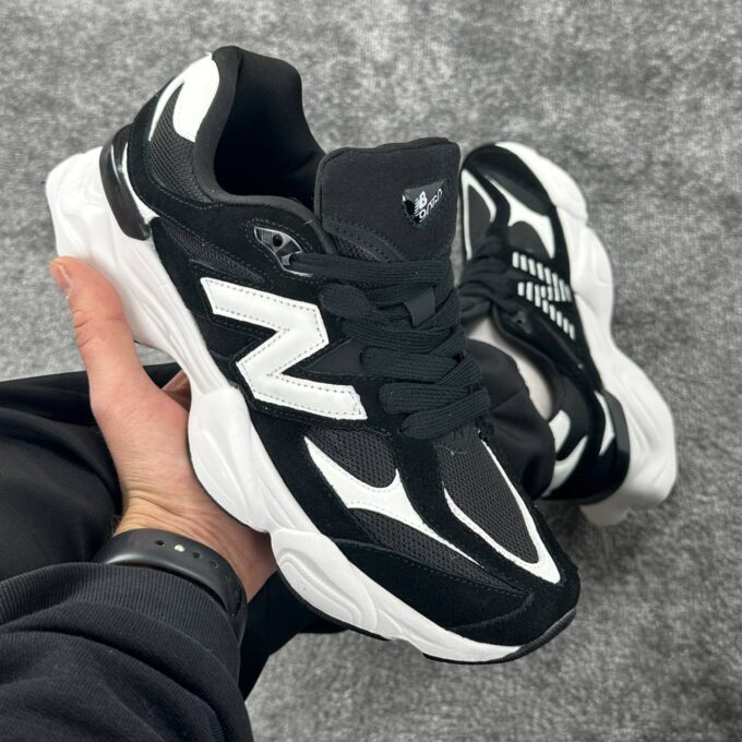 New Balance 9060 Black White - Зображення 7