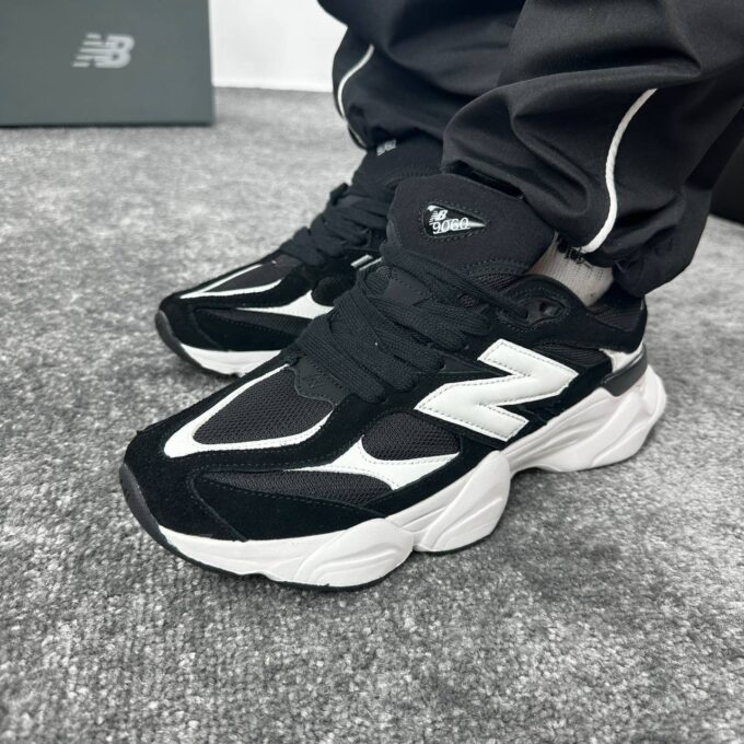 New Balance 9060 Black White - Зображення 4