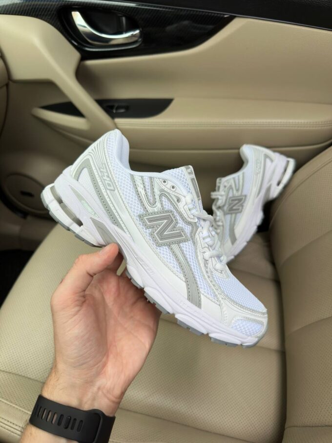 New Balance 740 White Silver