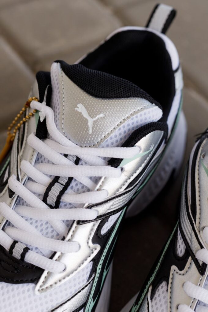 Puma Morphic Base White Green Grey Black - Зображення 7